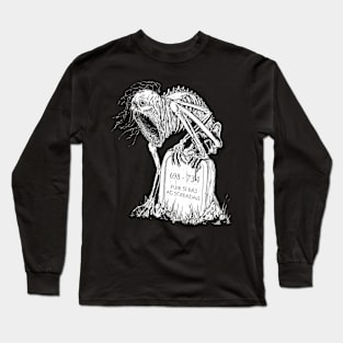 She Died Screaming Long Sleeve T-Shirt